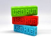 4口積木USB